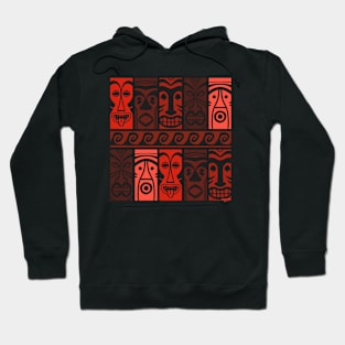 Lava Red Tikis! Hoodie